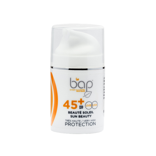 Cream and Sun Protection SPF 45 